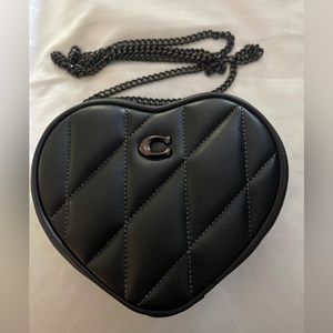 Coach Black Heart Bag